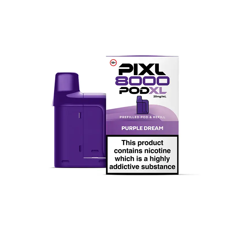 Purple Dream PIXL 8000 Prefilled Pods